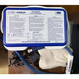 DONJOY Iceman Classic Cold Therapy Machine with AC Adapter  Model 1100